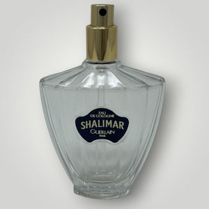 Vtg Shalimar Guerlain 2.5 oz 75ml Refillable Bottle Reusable Spray